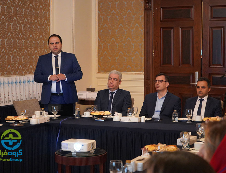 Treffen der Fara Medical Group und der MICONVEY Company